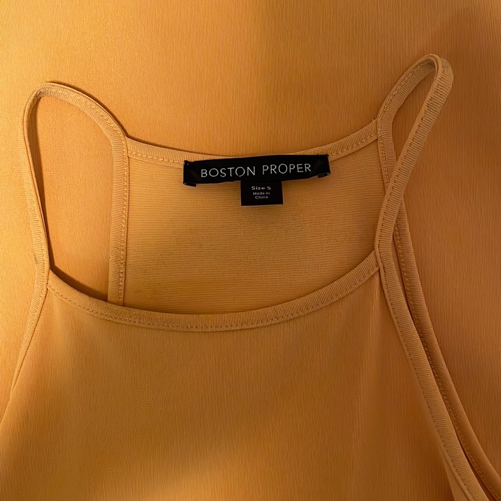 Yellow Floor Length Dress